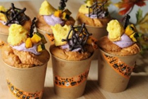 かぼちゃのシフォンケーキ