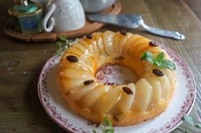 林檎のさかさまケーキ