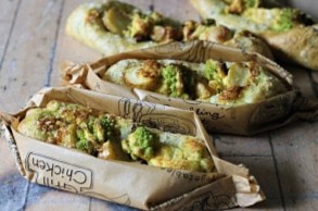 季節野菜の青のりフォカッチャ