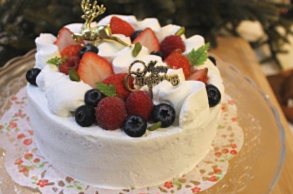クリスマスショートケーキ