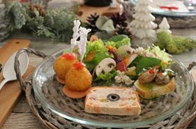 チキンポット…パン!とクリスマスメニュー♪
