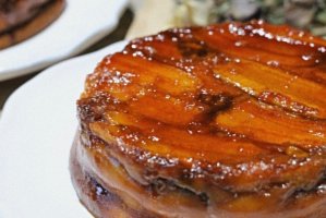 キャラメルバナナチーズケーキ