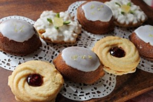 レモンケーキとロシアケーキ